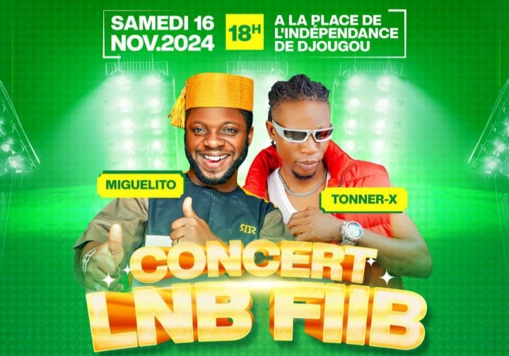 Djougou : Petit Miguelito et Tonnerre X en Concert Éblouissant avec la LNB